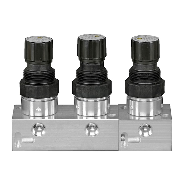 3MAN 1/4"IN-OUT, 0-125, VIT